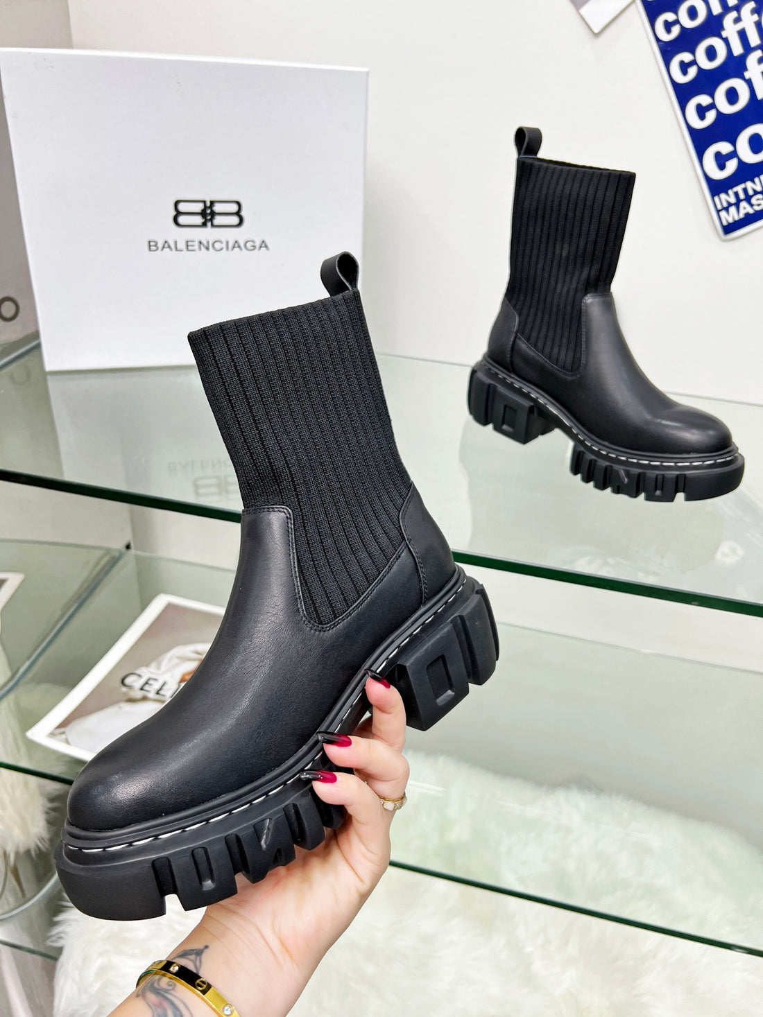 Balenciaga Women’s Strike 20mm Chelsea Boot