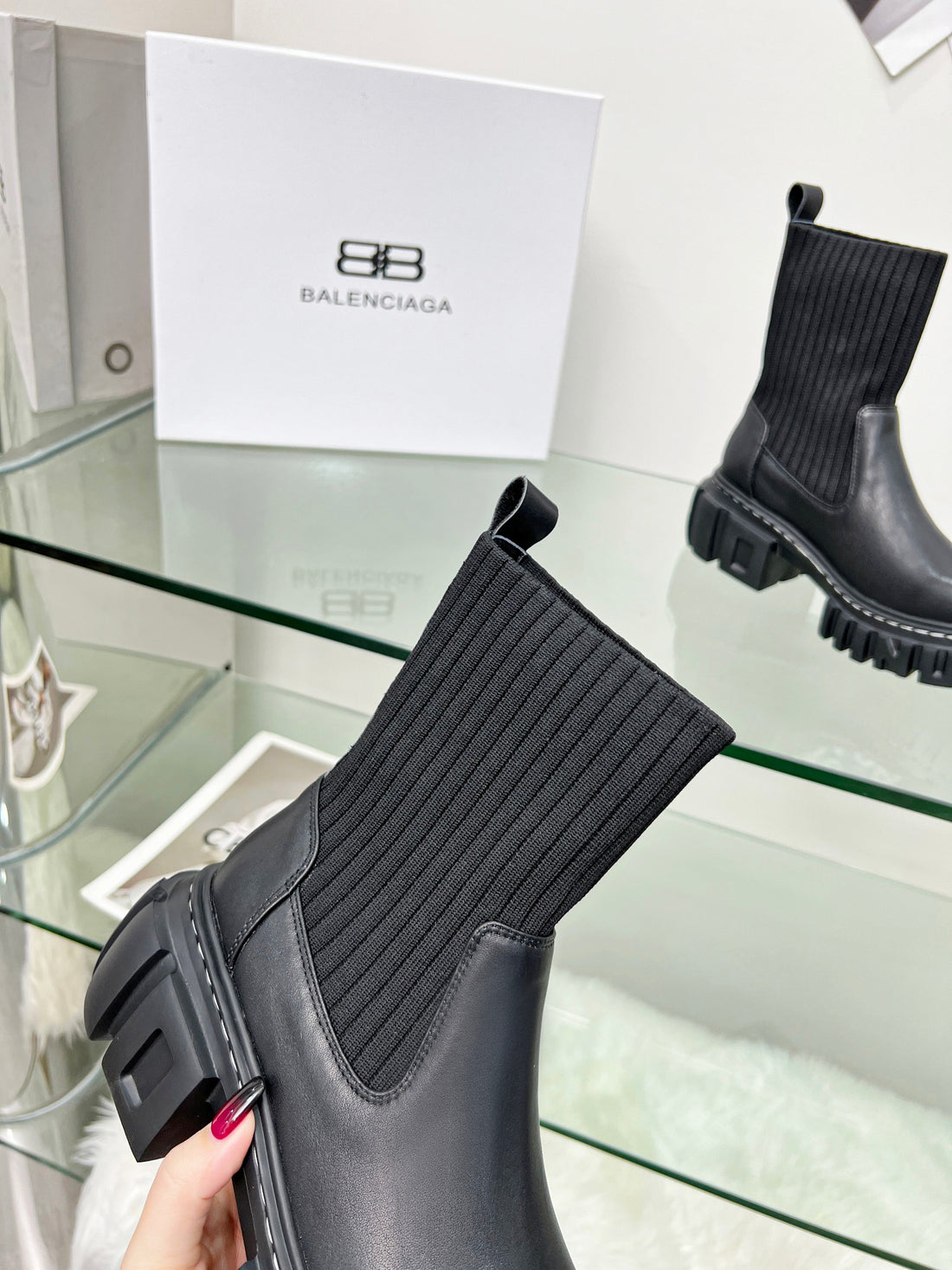 Balenciaga Women’s Strike 20mm Chelsea Boot